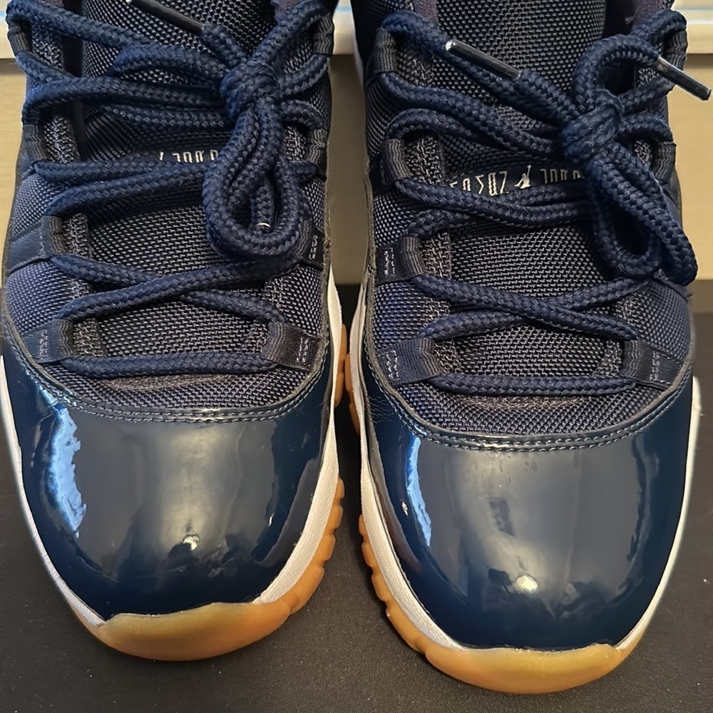 Nike Air Jordan retro XI 11 Low Navy Sz 11 - Picture 3 of 8